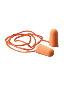 3M™ AT010615154 Foam Earplugs 1110, Corded, (100)