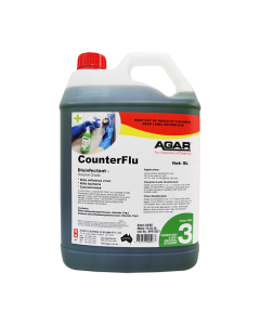 Agar™ COUF5 CounterFlu Detergent and Hospital Grade Disinfectant 5L