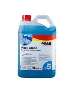 Agar™ FAS5 Fast Glass Spray and Wipe Window Cleaner 5L