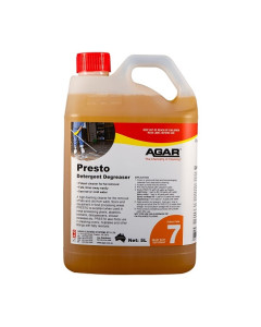 Agar™ PREST5 Presto Detergent Foamer Cleaner 5L