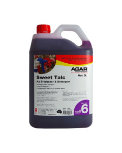 Agar™ SWE5 Sweet Talc Air Refreshener & Detergent 5L