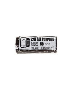 Austar AP72LT All Purpose Garbage Bag 72L Black (500) Roll