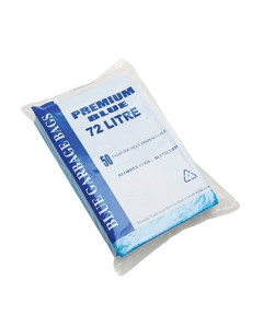 Austar BLU72LTEHD Premium Garbage Bag 72L Blue 910x760 (250) Roll 