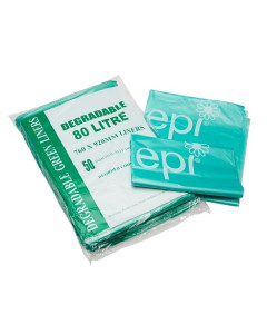 Austar ENV80LT EPI Degradable Garbage Bags 80L Green 920X760 (250)