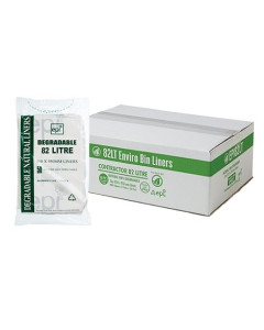 Austar EPI82LT Contractor Degradable Garbage Bag 82LT - Clear (250)