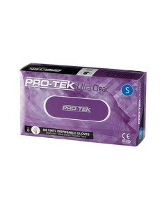 Pro-Tek™ GUCPF-S Vinyl Gloves Small – Powder Free - Clear (100)