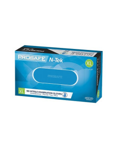 ProSafe™ XL-NTek-PF Nitrile Gloves Medical Blue Powder Free Extra Large (100)