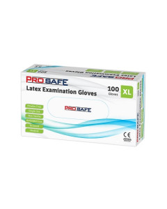 ProSafe™ PSMLPF-XL Latex Examination Gloves Powder Free Extra Large (100)