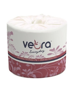 Veora™ 22002Fz Everyday Toilet Roll Embossed 2 Ply 48 rolls x 700 sheets