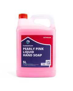 Custom Care 51439 Pearly Pink Liquid Hand Soap - 5L