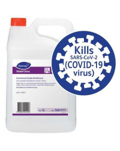 Diversey™ 5687577 Shield Citrus - Commercial Grade Disinfectant Cleaner -5L