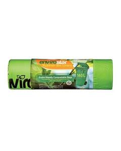 Envirostar® ESCB140 Compostable Bin Liner 140L Green (144) Roll