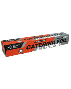 Capri® C-APF44 All Purpose Catering Foil Dispenser Pack Roll 44cm x 150m