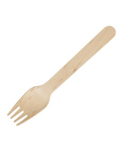 Envirochoice EC-WC0801 Cutlery Fork Wooden 160mm (100)