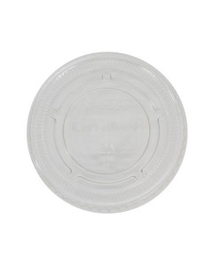 Envirochoice C-PP0489 PET Flat Lid Clear 65mm (2500)