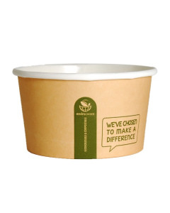 Envirochoice EC-SC012 Soup Bowl Heavy Board Round PLA Kraft 12oz/350ml (500)