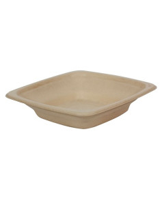 Envirochoice EC-BL016 Bowl Square Natural Fibre Natural 16 oz 180X180X40mm (500)