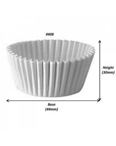 Alpen 105408 Muffin Case 44mm x 30mm 24x500 – White