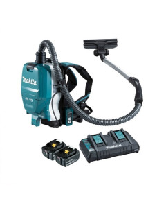 Makita® DVC261GX12 Backpack Brushless 36V Vacuum Cleaner Kit (2xBatteries & Dual Charger)