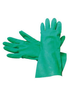 MSA 226836XX Nitrile Flocklined Glove XXLarge Green