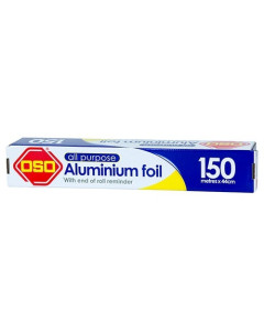 OSO® A3/1102 All Purpose Aluminium Foil Dispenser Pack Roll 44cm x 150m