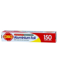 OSO® A3/1103 Premium Heavy Duty Aluminium Foil Dispenser Pack Roll 44cm x 150m