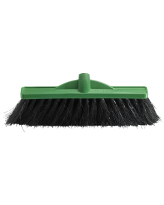 Oates® 164751 Platform Hair&Fibre Blend Broom – Head Only – 350mm – Green