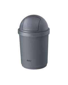 Oates® 165945 Domed Lid Bin 28L – Grey