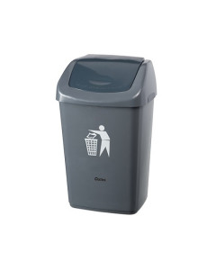 Oates® 165951 Flip Lid Bin 40L – Grey