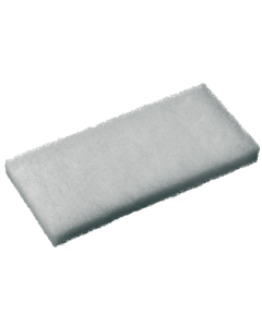 Oates® 165354 Eager Beaver Floor Pad 25x11cm - White