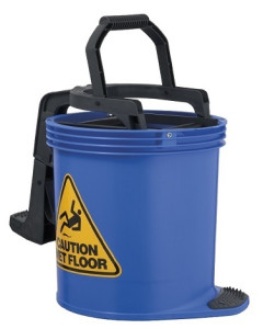 Oates® 165431 DuraClean® Mark II Roller Wringer Bucket 15L - Blue