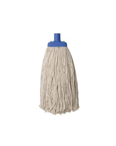 Oates® 165705 Contractor™ Cotton Mop Head Refill 450g - Blue