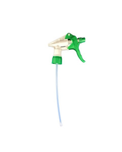 Spray Trigger Head 28mm Thread Multipurpose to suit 500 to 750ml Bottle - Green