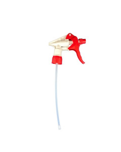 Spray Trigger Head 28mm Thread Multipurpose to suit 500 to 750ml Bottle - Red