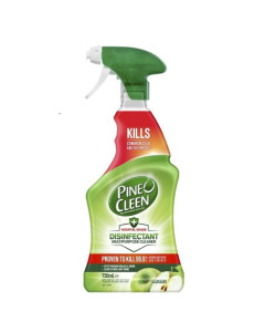 Pine O Cleen 3072766PK Disinfectant Multipurpose Cleaner Trigger Spray Crisp Apple 750ml