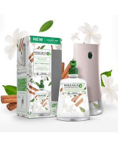 Air Wick® 3242322 Botanica Starter Kit Jasmine & Sri Lankan Cinnamon Leaf Automatic Spray 224mL