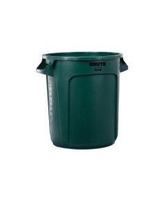 Rubbermaid® FG261000DGRN Brute® Vented Waste Container 38L – Dark Green