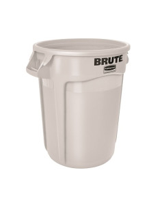 Rubbermaid® FG263200WHT Brute® Vented Waste Container 121L - White