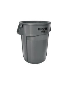 Rubbermaid® FG264360GRAY Brute® Vented Waste Container 167L - Grey