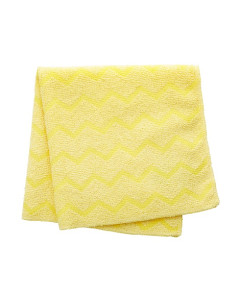 Rubbermaid® FGQ61000YL000 Hygen™ Launderable Microfibre Cloth 40x40cm - Yellow