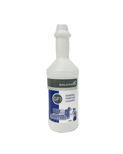 Solutions® GP1 General Purpose Cleaner Dispensing Bottle 500ml - Empty Bottle