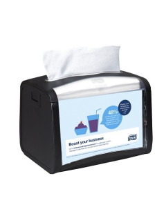 Tork Xpressnap® 62320 Tabletop Napkin Dispenser – Black – N4