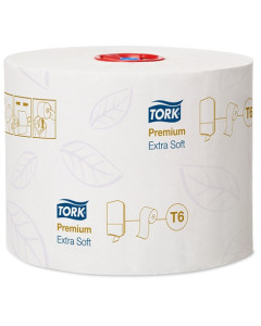 Tork® 127510 Extra Soft Mid-Size Mini Jumbo Toilet Roll 3ply Premium 27rolls x 70m – T6