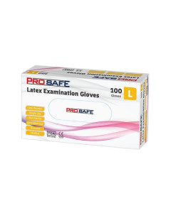 ProSafe™ LPPSML-L Latex Examination Gloves Lightly Powdered Large (100)