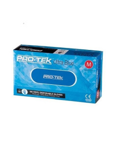 Pro-Tek™ BLUVINPF-M Gloves Vinyl Blue Powder Free Medium (100)