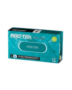 Pro-Tek™ BLUVINLP-XL Vinyl Gloves Extra Large – Lightly Powdered - Blue (100)