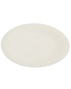 Envirochoice C-PL0952 Paper Plate Uncoated White 230mm (50)