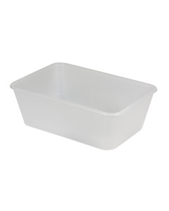 Envirochoice C-PP0604 Rectangular Container PP Freezer Grade Translucent 750ml (500)