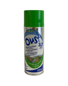 Oust™ 618854 3-IN-1 Hard Surface Disinfectant Spray - Outdoor Scent 325g