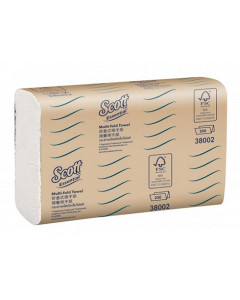 Scott® 38002 Essential™ Multi-Fold Hand Towel 16packs x 250sheets